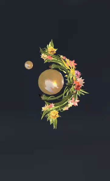 Призрачный пульсар весенних цветов.gif